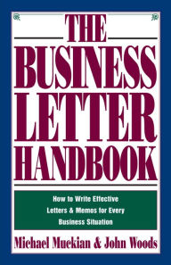 Title: Business Letter Handbook, Author: Michael Muckian