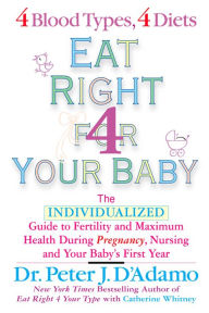 Title: Eat Right For Your Baby: The Individulized Guide to Fertility and Maximum Heatlh During Pregnancy, Author: Robert I. Curtis