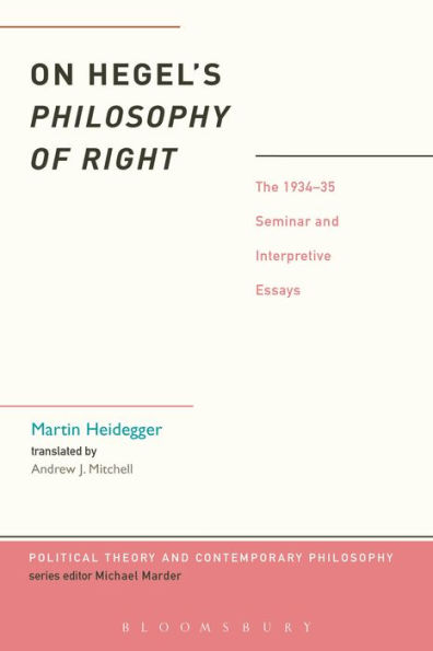 Hegel's Philosophy of Right: Subjectivity and Ethical Life