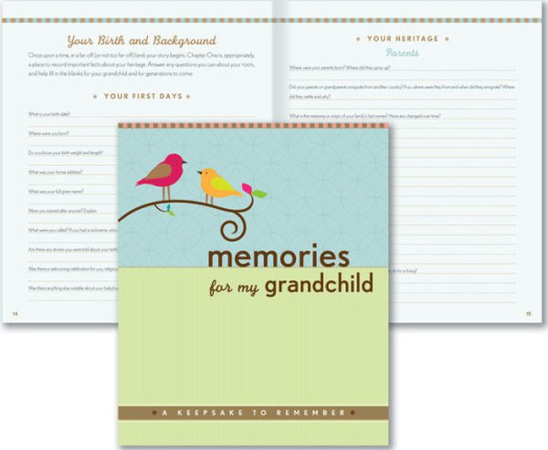 Memories for My Grandchild: A Keepsake to Remember