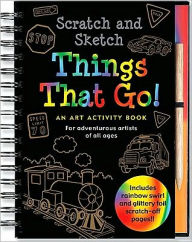 Scratch & Sketch Things that Go (Trace-Along): An Art Activity Book
