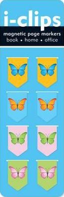 Butterflies i-Clips Magnetic Bookmarks