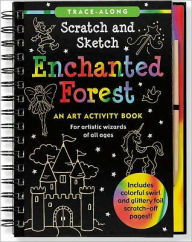 Title: Scratch & Sketch Enchanted Forest (Trace-Along): An Art Activity Book, Author: Nemmers Lee