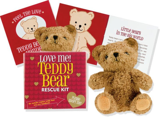 Love Me Teddy Bear Rescue Mini Kit By Peter Pauper Press Incorporated Barnes Noble