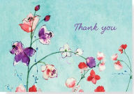 Title: Fuchsia Blooms Thank You Notes, Author: Peter Pauper Press