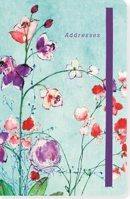 Fuchsia Blooms Address Book