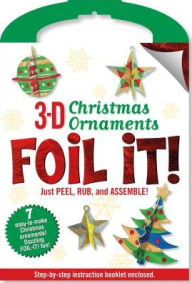 Title: Holiday Ornaments 3-D Foil It! Activity Kit, Author: Peter Pauper Press