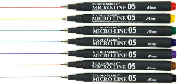 Studio Series Colored Micro-Line Pen by Peter Pauper Press