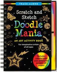 Scratch & Sketch Doodle Mania (Trace-Along): An Art Activity Book