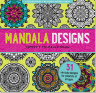 Title: Mandala Designs Artist's Coloring Book, Author: Peter Pauper Press