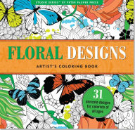 Title: Floral Designs Artist's Coloring Book, Author: Peter Pauper Press