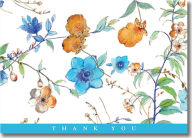 Title: Asian Floral Thank You Notes Set of 14, Author: Peter Pauper Press