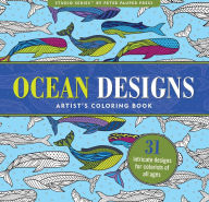 Title: Ocean Designs Artist's Coloring Book, Author: Peter Pauper Press