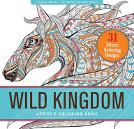 Title: Wild Kingdom Artists' Coloring Book, Author: Peter Pauper Press