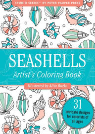 Title: The Portable Adult Coloring Book - Seashells (31 stress-relieving designs), Author: Peter Pauper Press