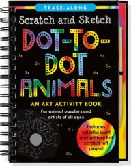 Title: Scratch & Sketch Dot-to-Dot Animals (Trace-Along): An Art Activity Book, Author: Nemmers Lee