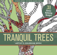 Title: Tranquil Trees Adult Coloring Book (31 stress-relieving designs), Author: Peter Pauper Press