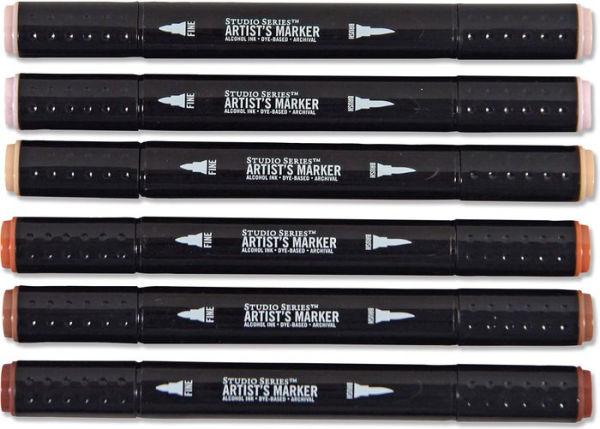 Studio Series Skin Tone Alcohol Marker Set of 6