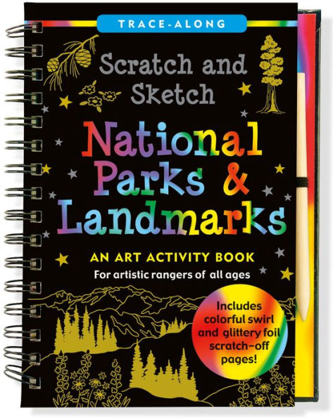 Scratch & Sketch National Parks (Trace-Along): An Art Activity Book