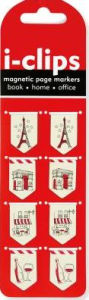 Title: i-Clips Paris Bookmark S/8, Author: Peter Pauper Press