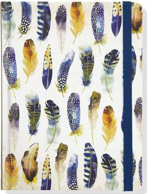 Watercolor feather Jrnl