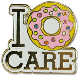 Alternative view 1 of I Donut Care Pins