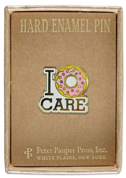 I Donut Care Pins