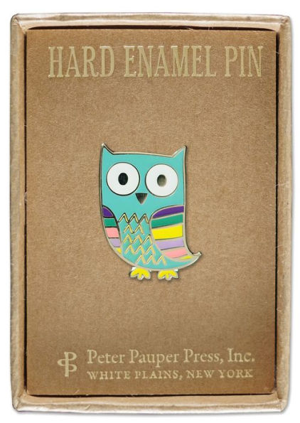 Enamel Pin Owl
