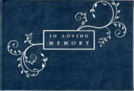 Title: Guest Book In Loving Memory Blue