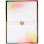 Watercolor Sunset Stationery Set