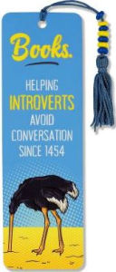 Title: Beaded Bookmark - Introvert