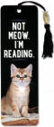 Beaded Bookmark - Not Meow I'm Reading