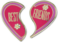 Title: Enamel Pin Best Friends (Set of 2)