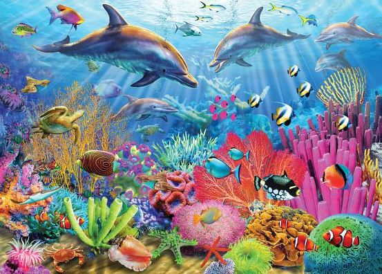 Coral Reef 1000 Piece Jigsaw Puzzle