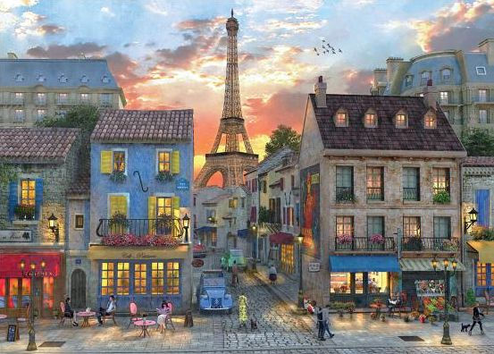 Evening in Paris 1000 Piece Jigsaw Puzzle