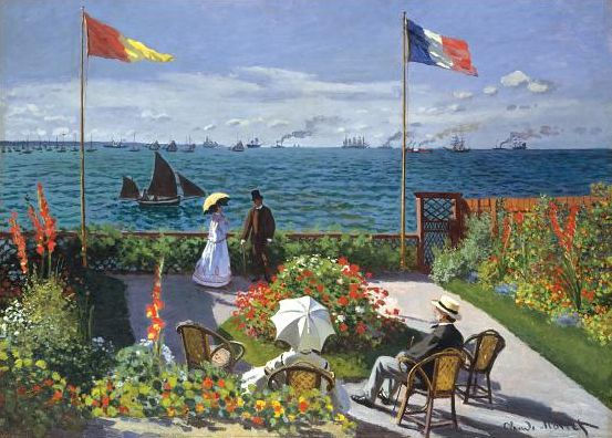 Garden at Sainte-Adresse 1000 Piece Jigsaw Puzzle