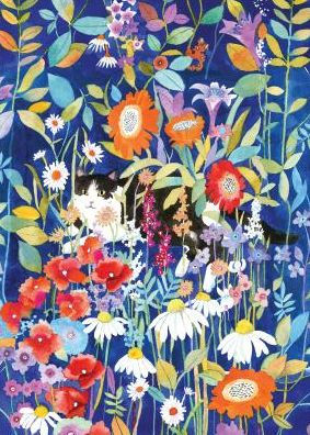 Garden Cat 1000 Piece Jigsaw Puzzle