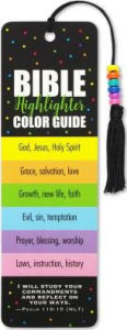 Title: Bible Color Guide Beaded Bookmark
