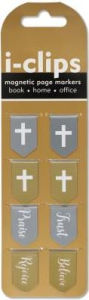 Title: iClip Magnetic Bookmark Faith