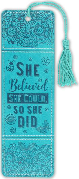 Artisan Bookmark She Believed She Could