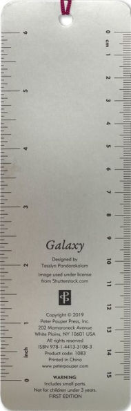 Beaded Bookmark Galaxy
