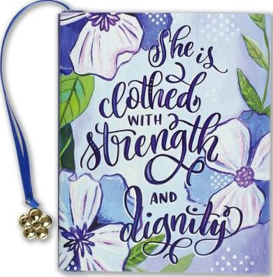 Petite She is Clothed In Strength & Dignity Mini Book