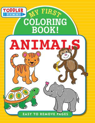 My First Coloring Book! Animals