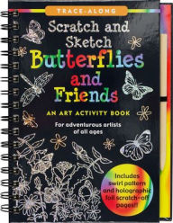 Title: Scratch & Sketch Butterflies & Friends (Trace-Along): An Art Activity Book, Author: Conlon Mara