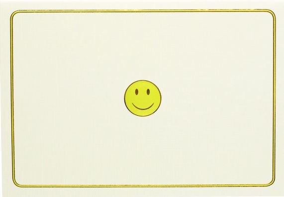 Smiley Face Note Cards