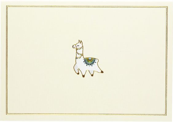 Llama Note Cards