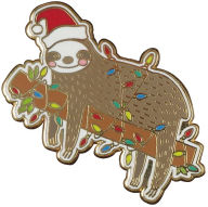 Enamel Pin - Festive Sloth