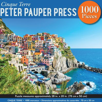 Cinque Terre 1000 Piece Jigsaw Puzzle