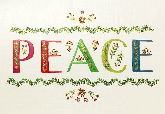 Peace Christmas Boxed Card