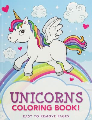 Unicorns Coloring Book!
